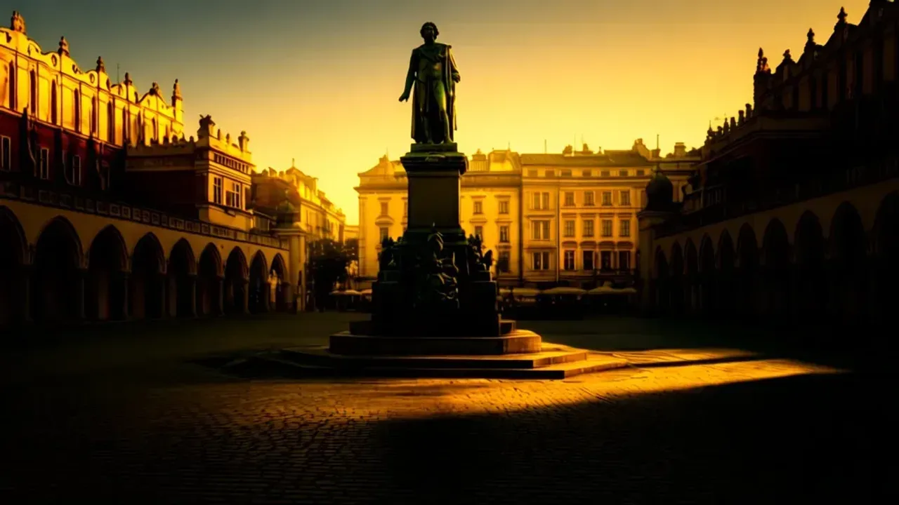 Adam Mickiewicz: biografia, wielkopolska, wiersze i twórczość mickiewicz Pomnik Adama Mickiewicza na Rynku Głównym w Krakowie.