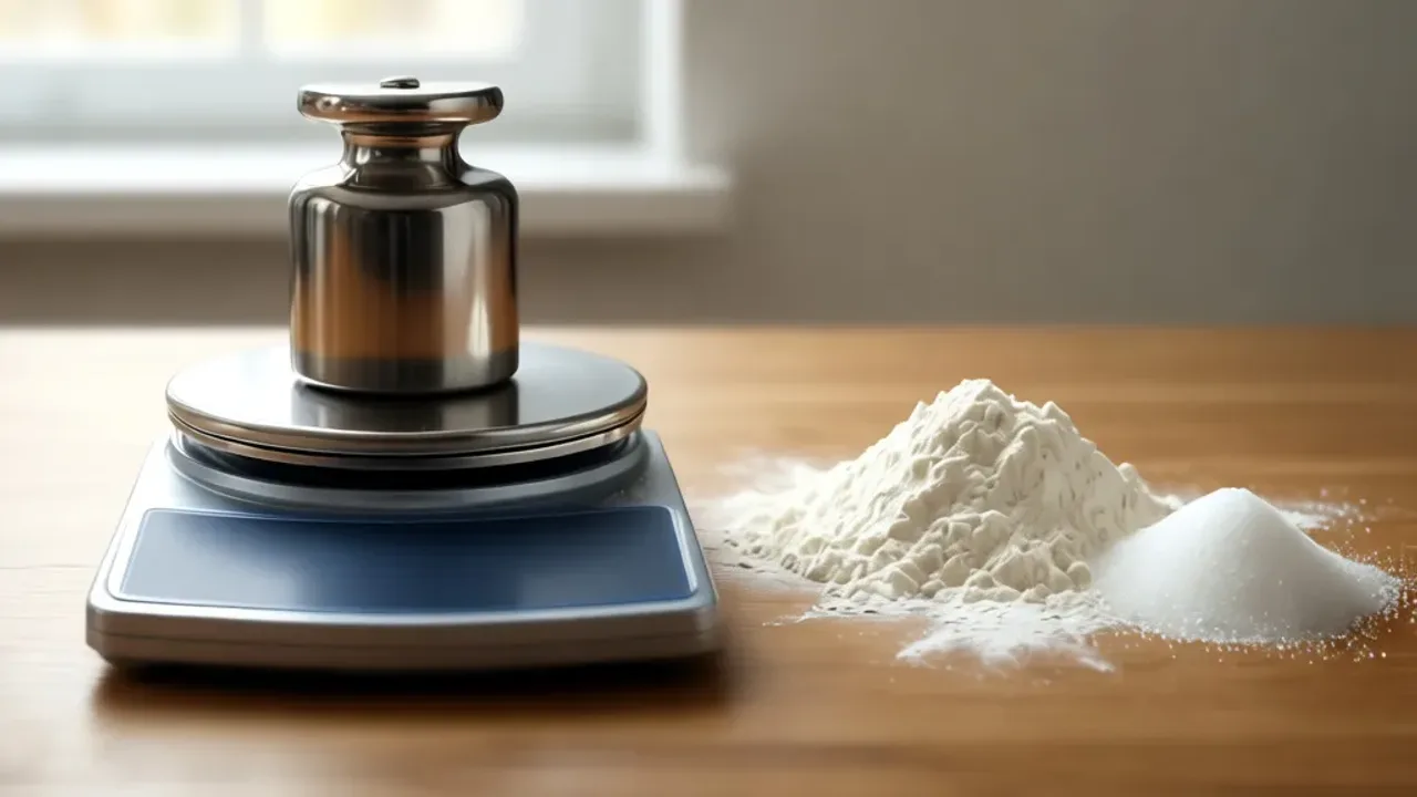 Kilogram ile to gram? Przelicznik jednostki masy 1 kg na g i dekagram Precyzyjne odważniki i waga kuchenna ilustrujące kilogram ile to gram w praktyce.