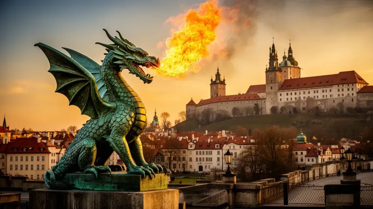 Kraków co warto zobaczyć z dziećmi: kompletny przewodnik i lista atrakcji Rzeźba Smoka Wawelskiego pod Zamkiem Królewskim w Krakowie – Kraków co warto zobaczyć z dziećmi.